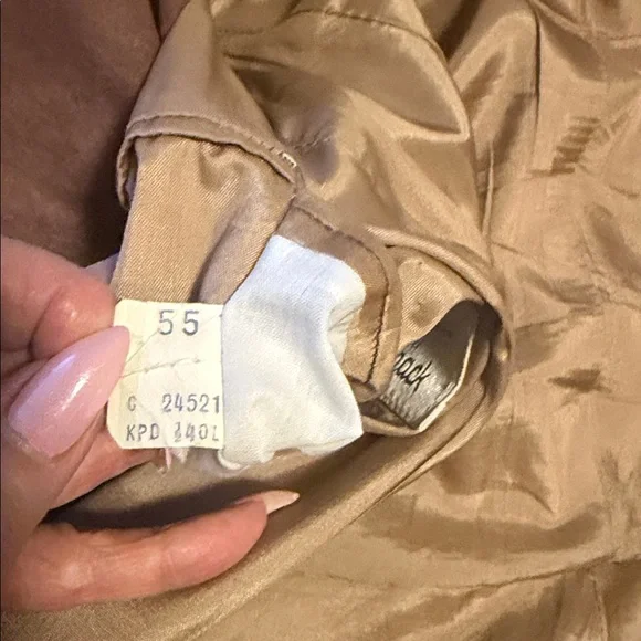 Men's Brown Blazer desert suede. vintage.